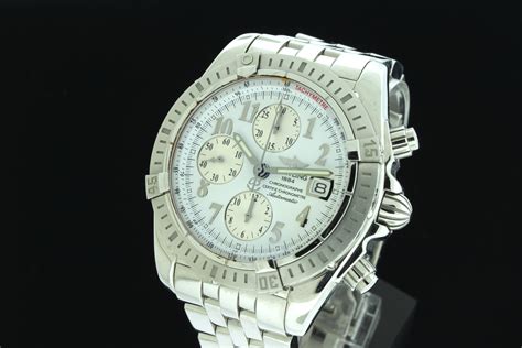 breitling chronograph certifie chronometre 1884 - breitling 1884 chronograph stainless.